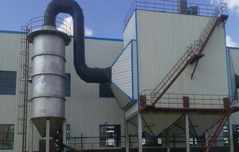 Waste gas pretreatment